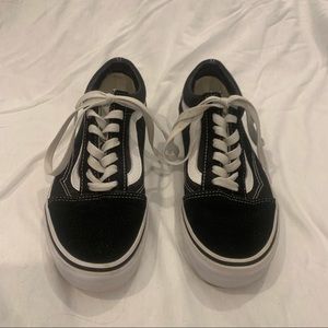 Vans black original sneakers